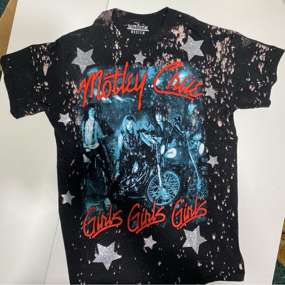 Motley Crue Girls Girls Girls Haute Couture T shirt